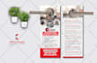 design flyer, brochure, door hanger, postcard, business card