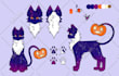 draw a ref sheet for your animal oc