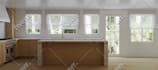 create kitchen interior design with realistic 3d rendering