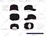 design a cool hat or caps with your own idea with mock up