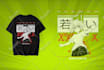 design all custom or style anime t shirt hoodie and other