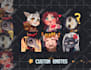draw custom emotes  for twitch