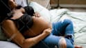 do high end maternity photo background replacement