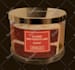 do minimal candle label design, DIY candle care sticker, candle jar 3d mockup
