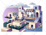 create meaningful illustrations for websites, newsletters, etc