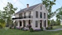 create 3d house exterior design and rendering