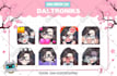 create custom cute and chibi twitch emotes and sub badges for your stream