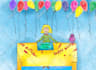 create custom children book illustrations in a cute style