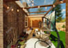 do backyard landscape design, pool and garden patio