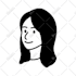draw minimalist line art avatar for your social channel