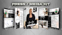 design professional epk, press kit, one sheet, media kit etc