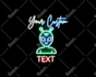 design 2 awesome  neon light logo or neon sign