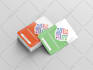 create a custom header image with your text and logo