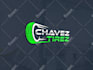 do a modern wheel, tire, and automobile modification logo
