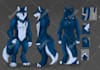 draw reference sheet furry art furry ref sheet furry character design oc fursona