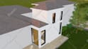 do amazing  3d rendering exterior design from your 2d files