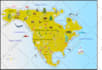 design detailed USA region maps for reports, presentations or websites