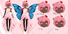 draw HQ live2d or vtuber model ready for rigging