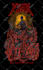 draw a metal dark art illustration freehand for album cover