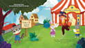 create cute children book illustration in soft cartoon style