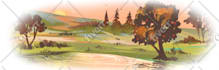 illustrate anything in pastel style