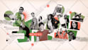 design collage artwork for cover art, flyer, or poster