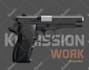 draw custom weapon gun art illustrations or concept