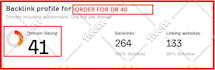 increase ahref DR 70 plus