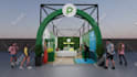 create trade booth, stand, exhibition booth design rendering