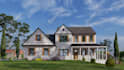 do architecture interior and exterior sketchup 3d model and render