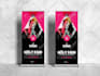 do outstanding roll up banner for your business, company, startup