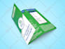 design modern flyer, trifold, brochure, leaflet, catalog