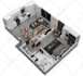transform your 2d floor plan into stunning 3d floor plan