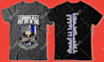 do premium quality firefighter logo hoodie and tshirt design