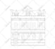 draw detailed architectural line art of any building or house