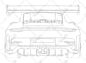 redraw black and white vector outline illustration line art image product sketch