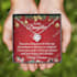 do attractive creative shineon necklace jewelry message card design