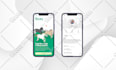 design your health, fitness or wellness mobile app UI UX in figma