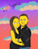 turn your photo into a custom simpson style cartoon portrait