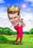 draw caricature portrait cartoon illustration unique gift