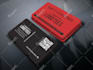 create luxury business card design with free qr code