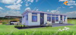 make a 3d architectural design model or a render