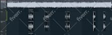 tune with melodyne, mix, and process to sit in the mix