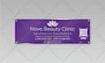 design shop sign yard sign, vinyl banner