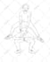 design digital sketch and line art illustration