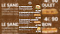 design bakery, restaurant and cafe social media posts