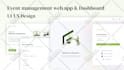 design dashboard, web app, saas UI UX, CRM and admin panel UI UX design