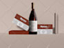 do unique and creative wine label design for you