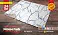 design pulpboard paper coasters, mouse pad, drinkware