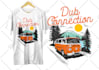 illustration hand drawn vintage retro t shirt design